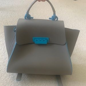 ZAC Zac Posen Leather Backpack Purse